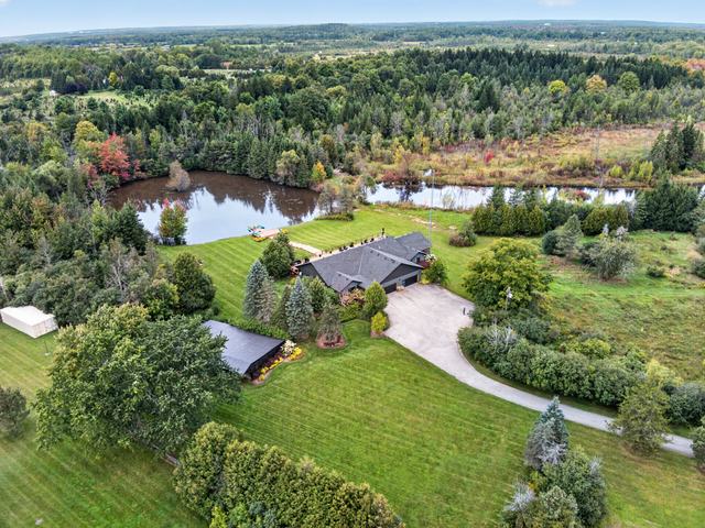 The estate from the west