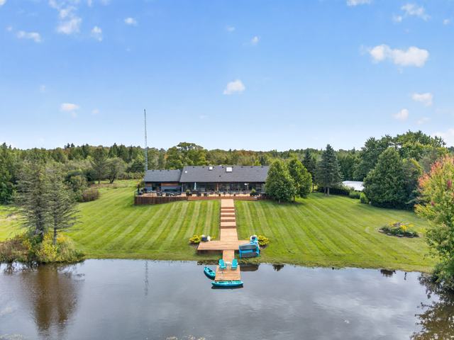 The house across the lake