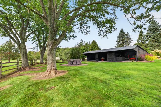 The barn and fire circle